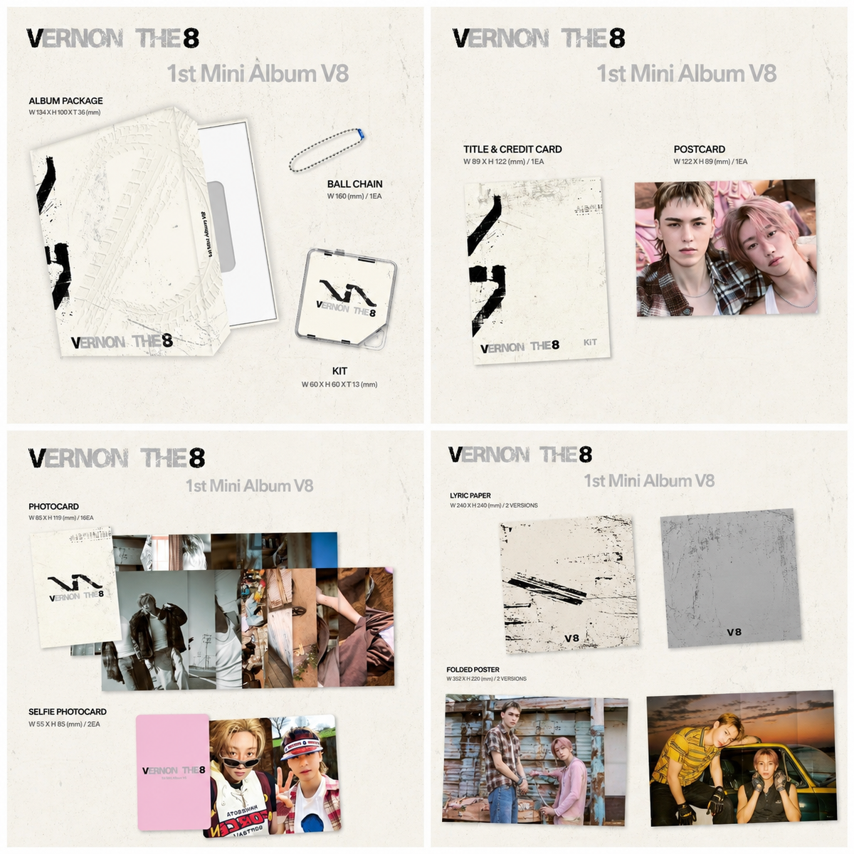 SEVENTEEN (V8) – 1st Mini Album [V8] (KiT Ver.)