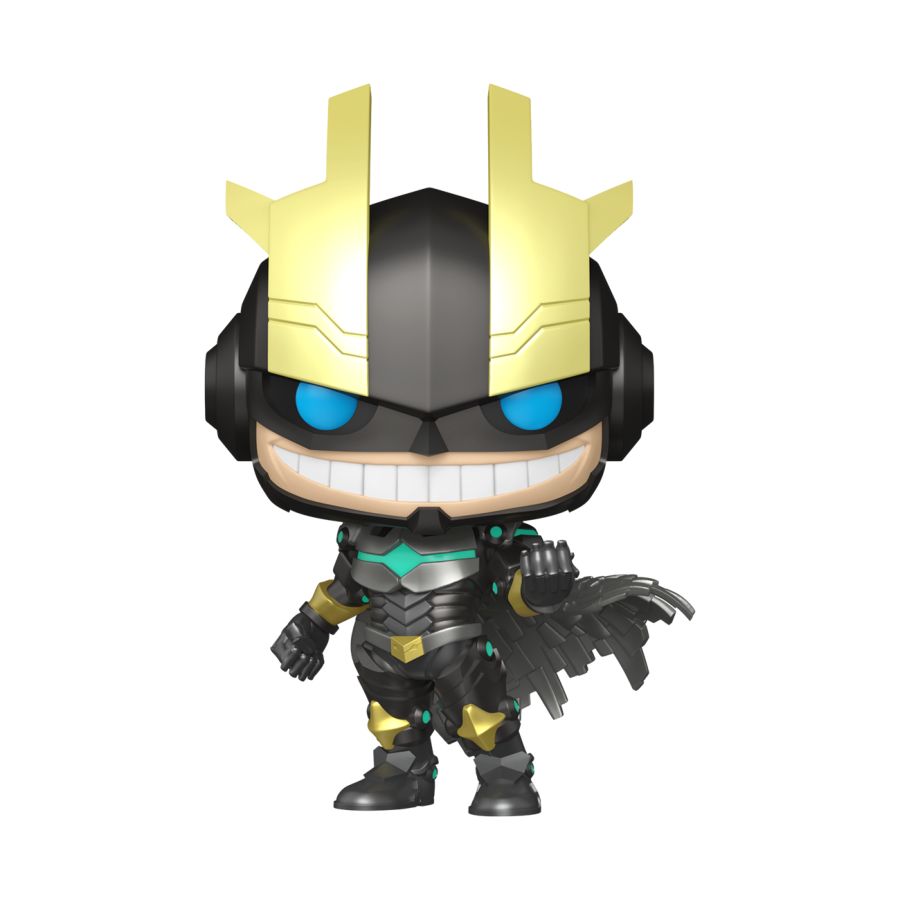 My Hero Academia – Armored All Might US Exclusive Metallic Pop! Vinyl [RS]