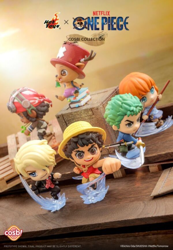 One Piece (Netflix) – Cosbi Bobble-Head Assortment (Display of 8)