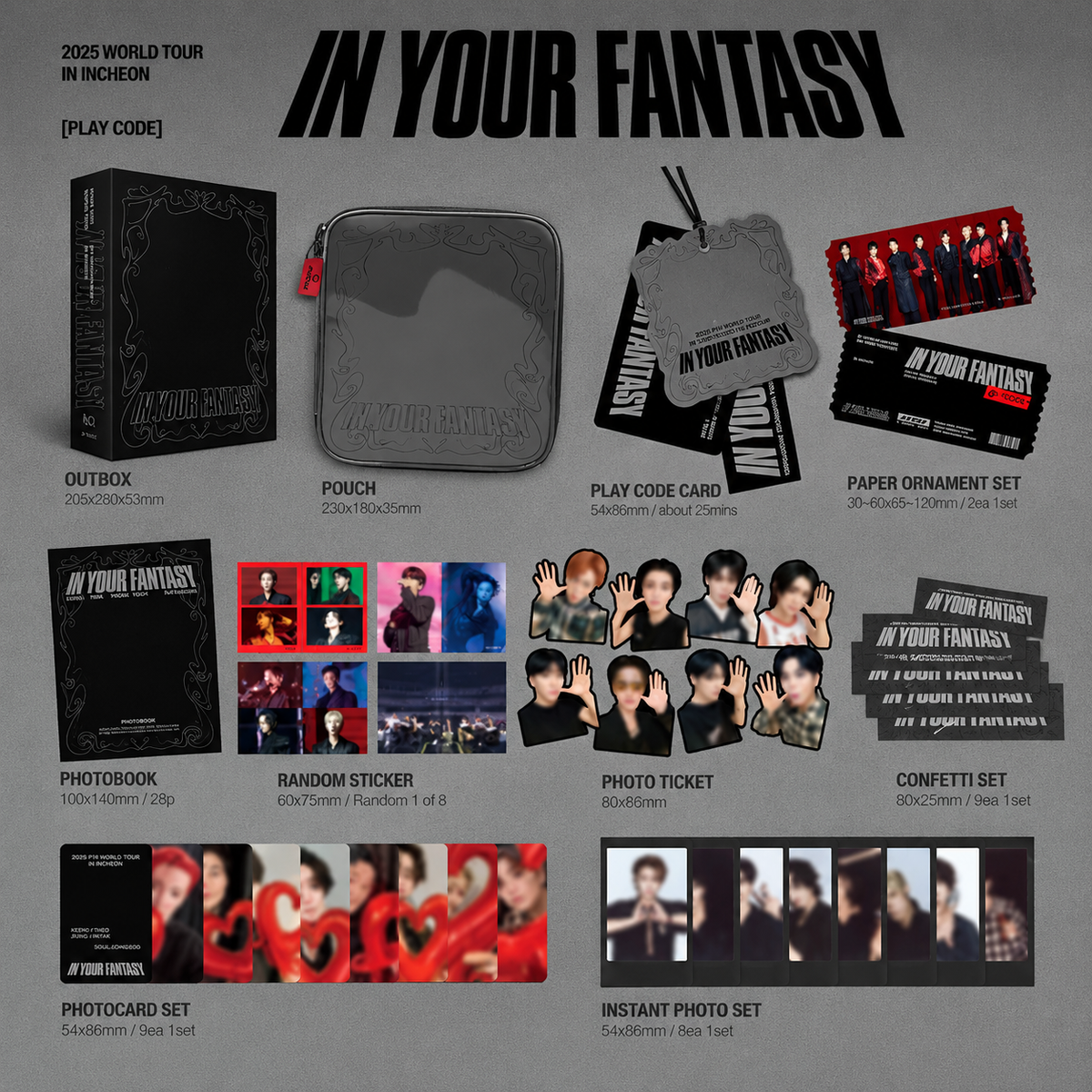 ATEEZ 2025 WORLD TOUR ‘IN YOUR FANTASY’ IN INCHEON PLAYCODE