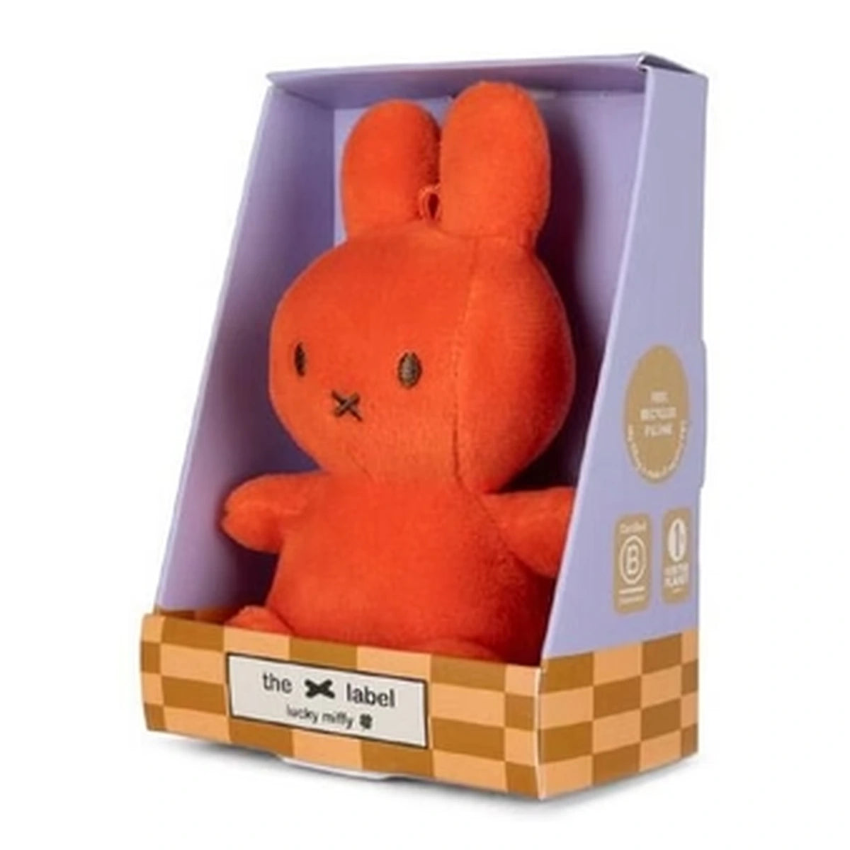 Lucky Miffy Bright Coral in giftbox - 10 cm