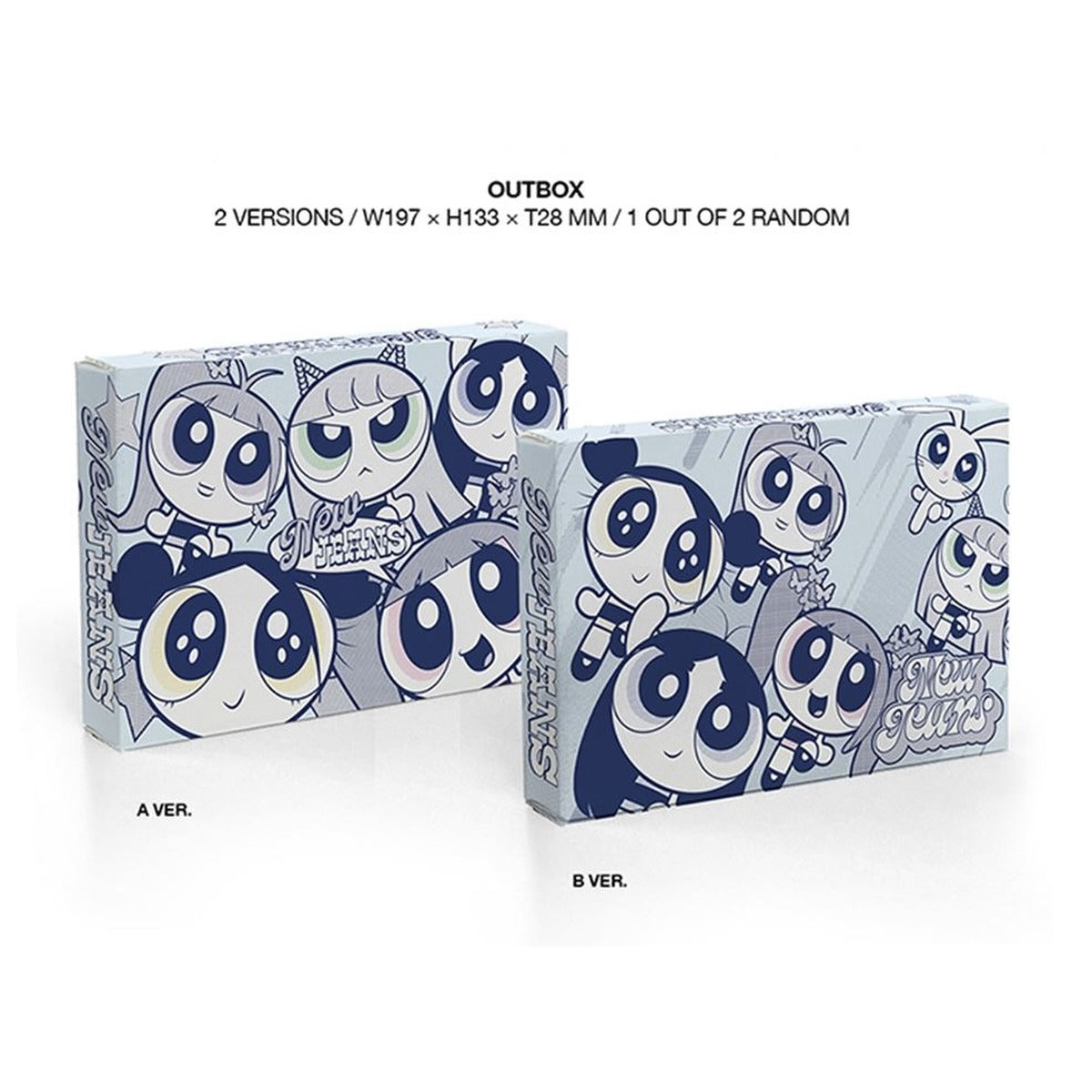 NewJeans - 2nd EP [Get Up] (The POWERPUFF GIRLS X NJ Box ver.)