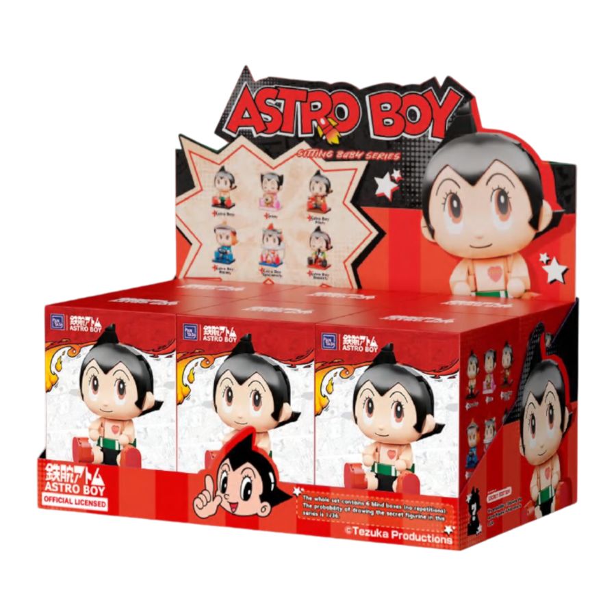 Astro Boy – Sitting Baby Series 1 Blind Box Construction Set (Display of 6)