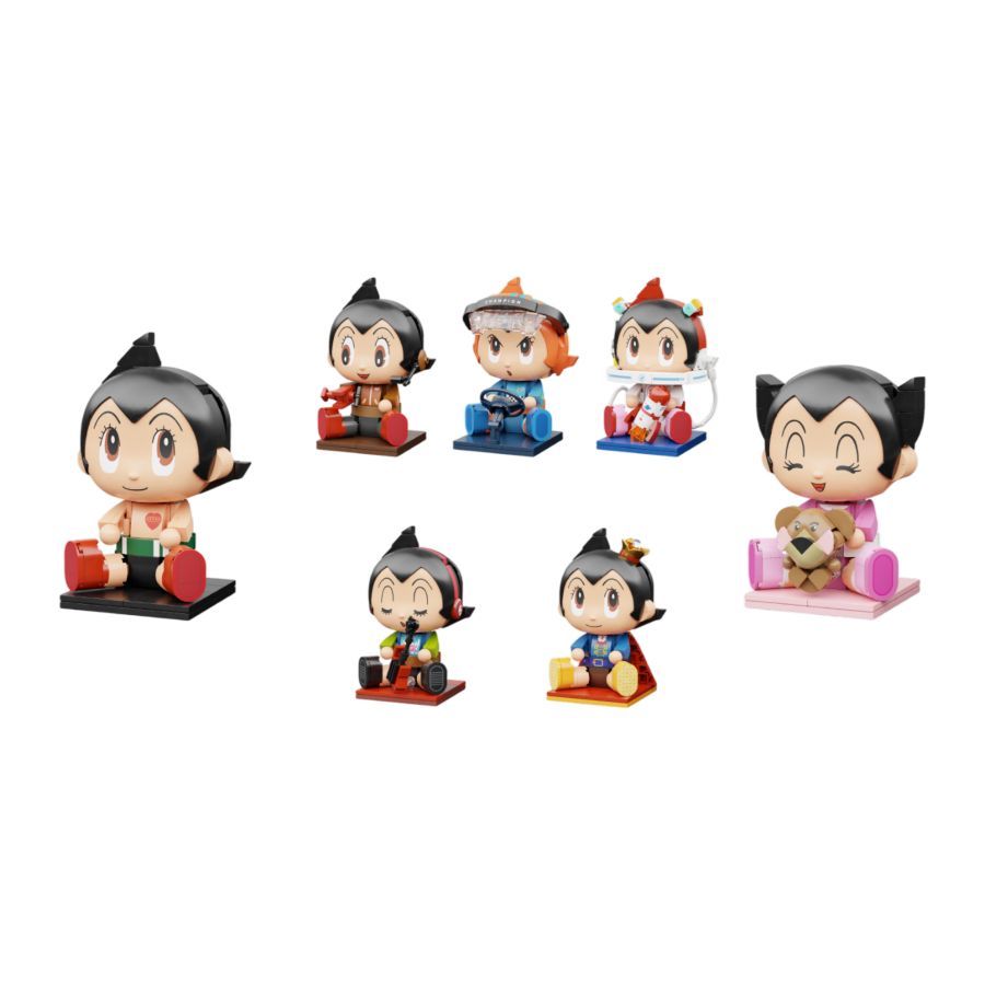 Astro Boy – Sitting Baby Series 1 Blind Box Construction Set (Display of 6)