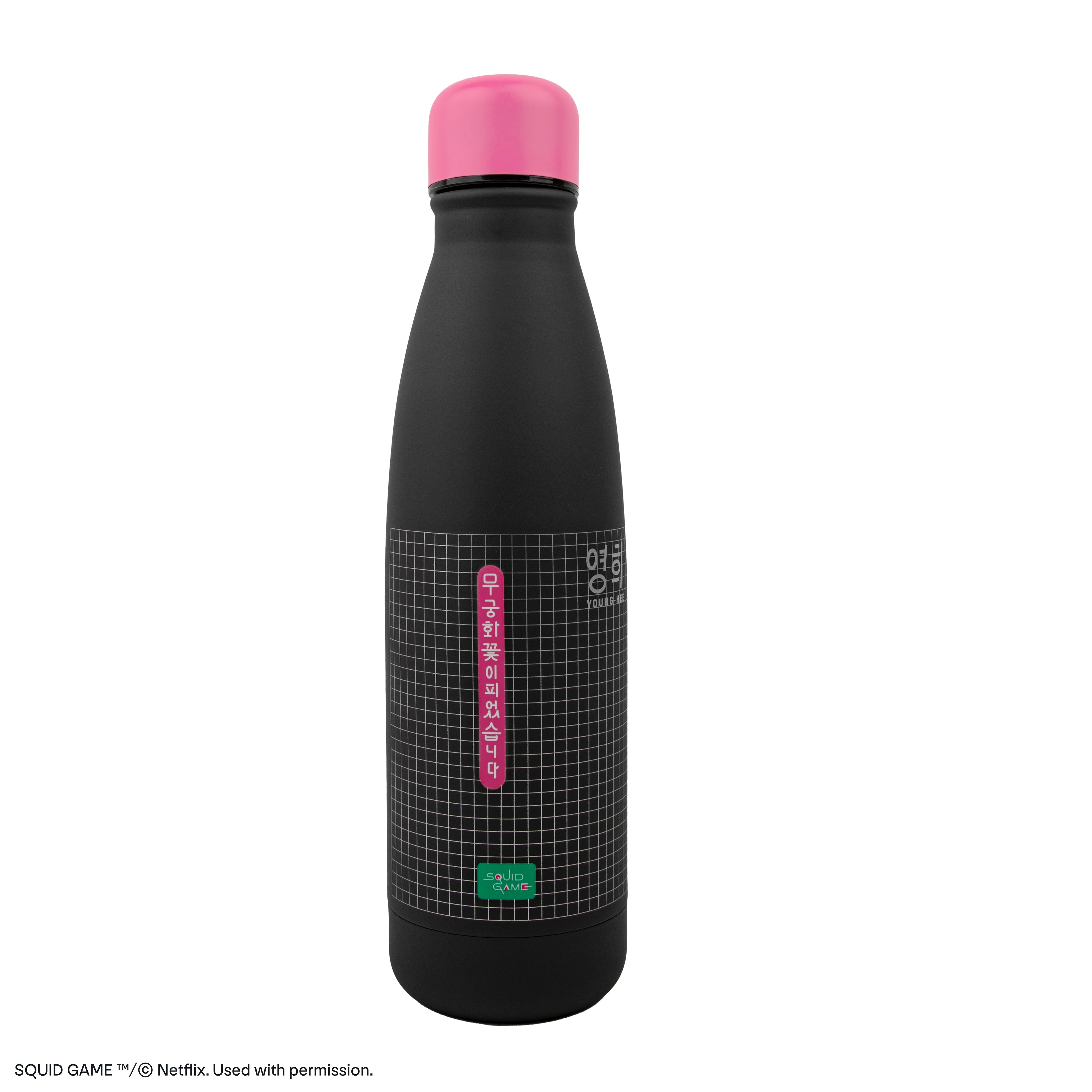 SQUID GAME — YOUNG-HEE BLUEPRINT WATER BOTTLE
