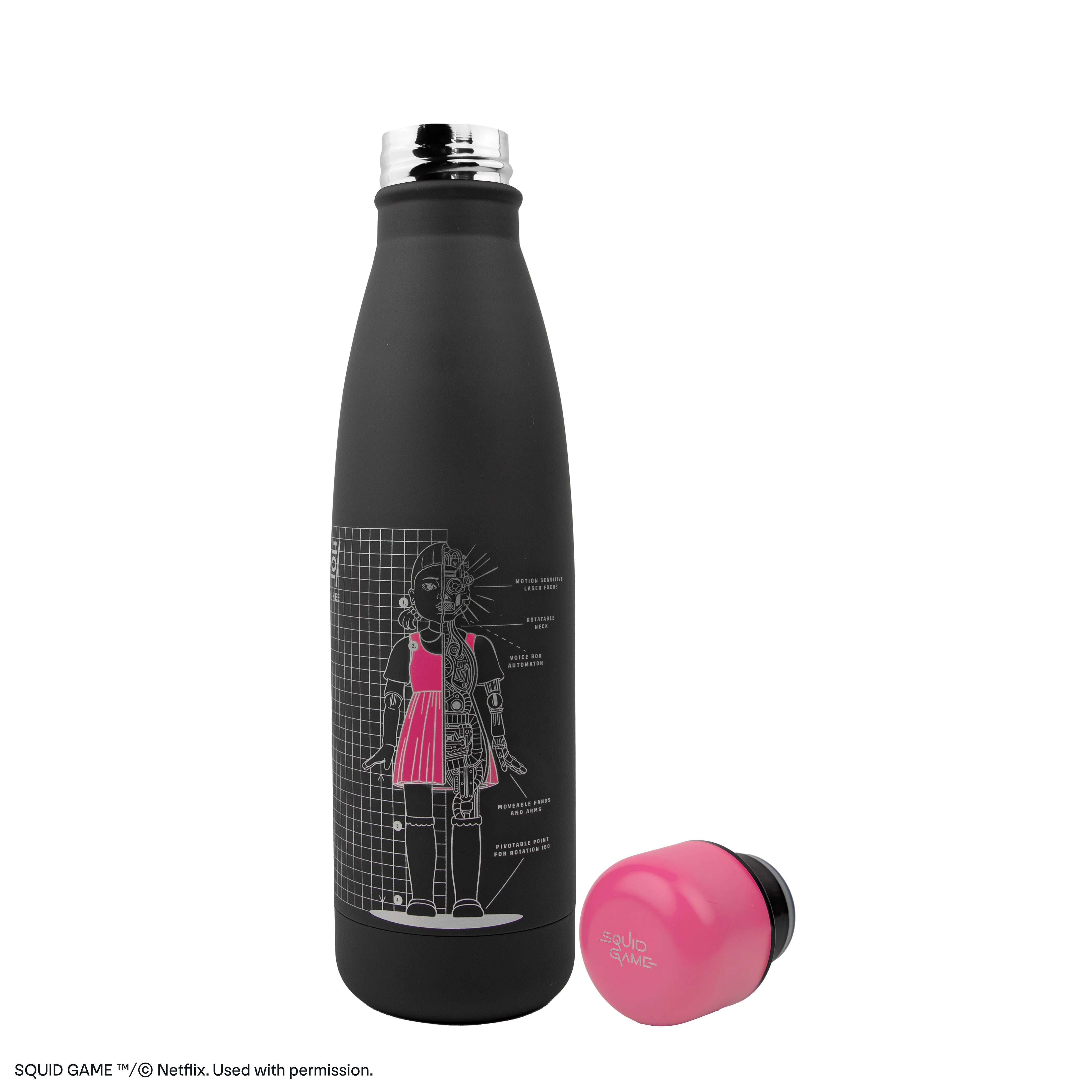 SQUID GAME — YOUNG-HEE BLUEPRINT WATER BOTTLE