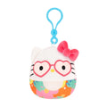 Squishmallows Hello Kitty  and Friends Clip-On Plush — Tropical Food Treats 3.5"