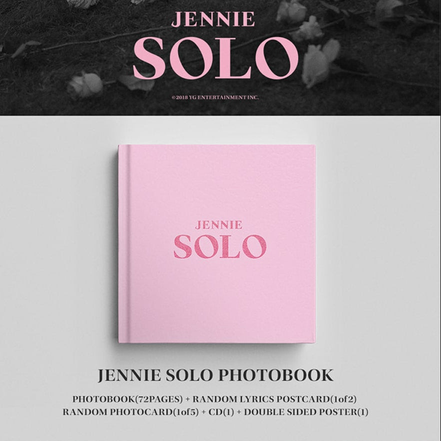 BLACKPINK JENNIE – [SOLO] PHOTOBOOK ver