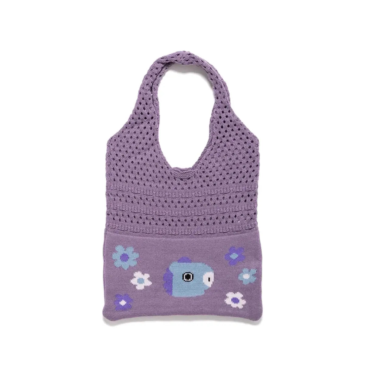 BT21 FLOWER Crochet Bag – MANG