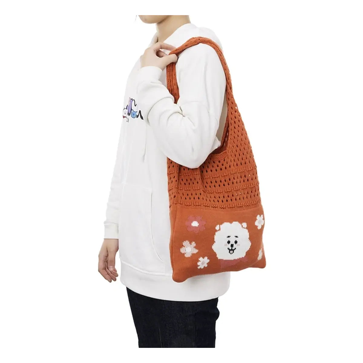 BT21 FLOWER Crochet Bag - RJ