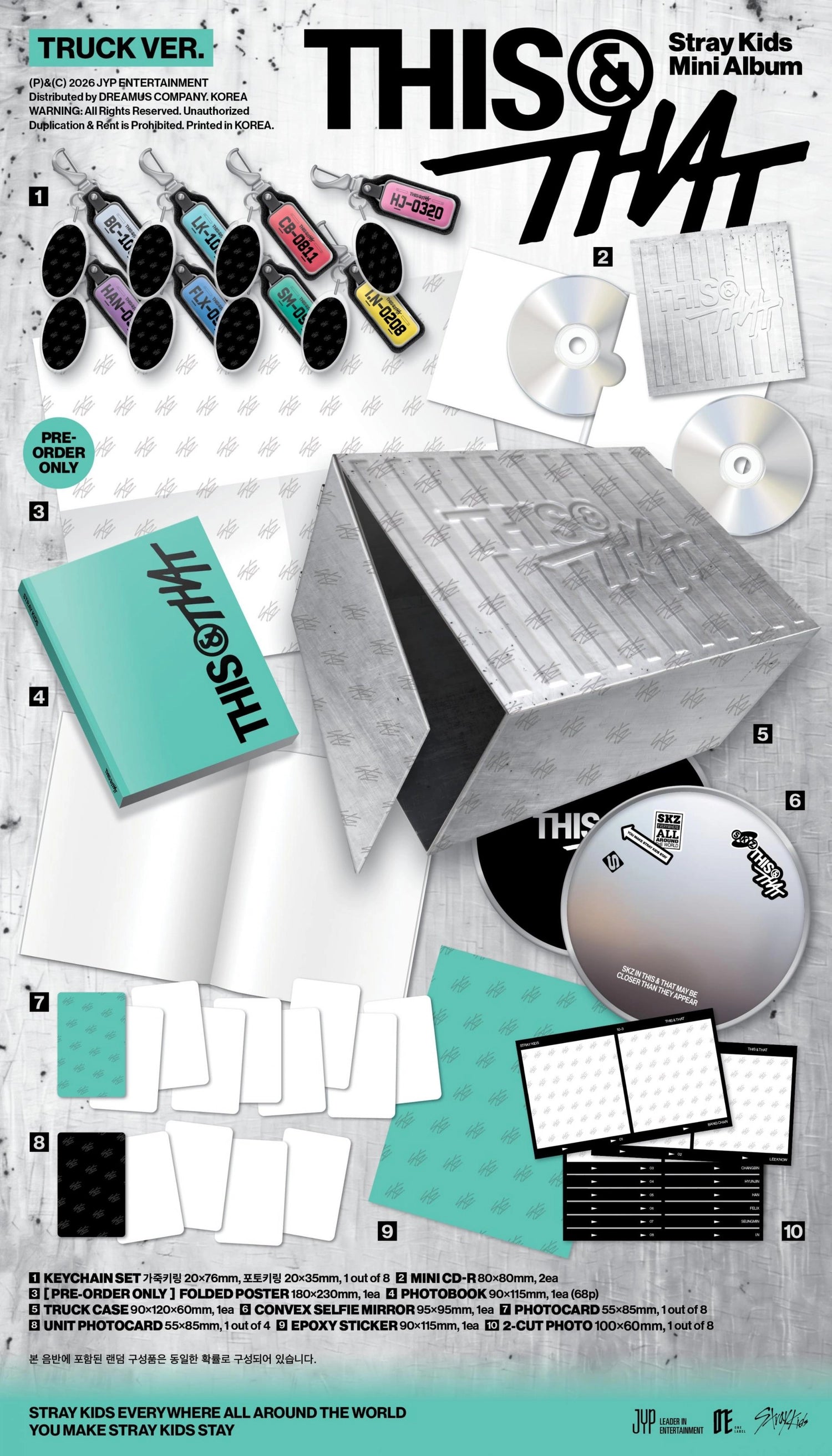 Stray Kids – Mini Album [THIS & THAT] TRUCK VER.