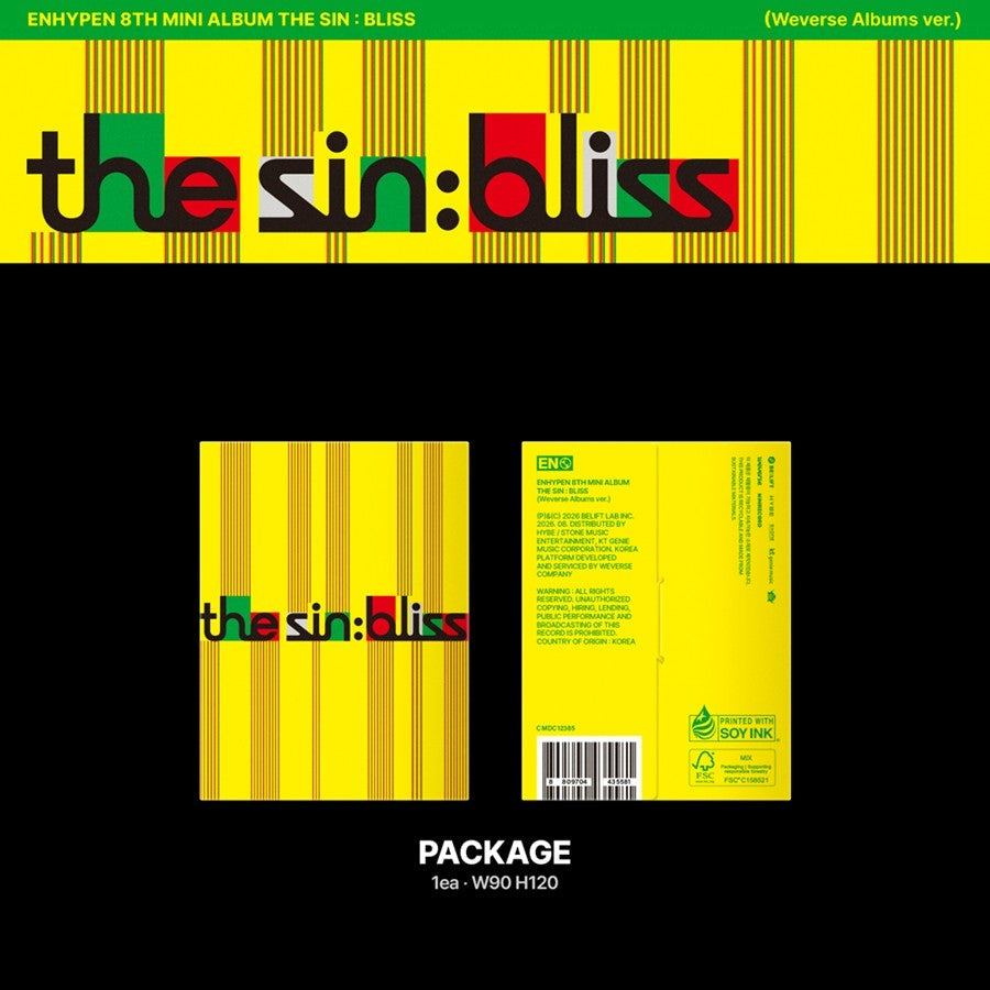 ENHYPEN – THE SIN : BLISS (Weverse Albums ver.) – Popime