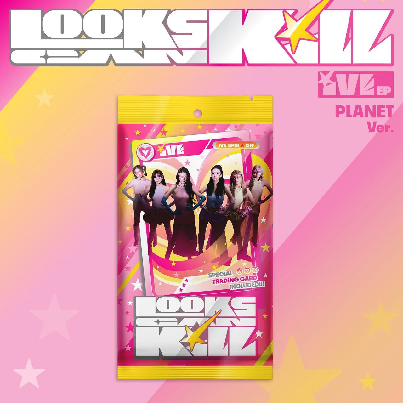 IVE EP [Looks Can Kill] (PLANET Ver.) (Limited Edition) – Popime