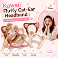 Kawaii Fluffy Cat-Ear Headband