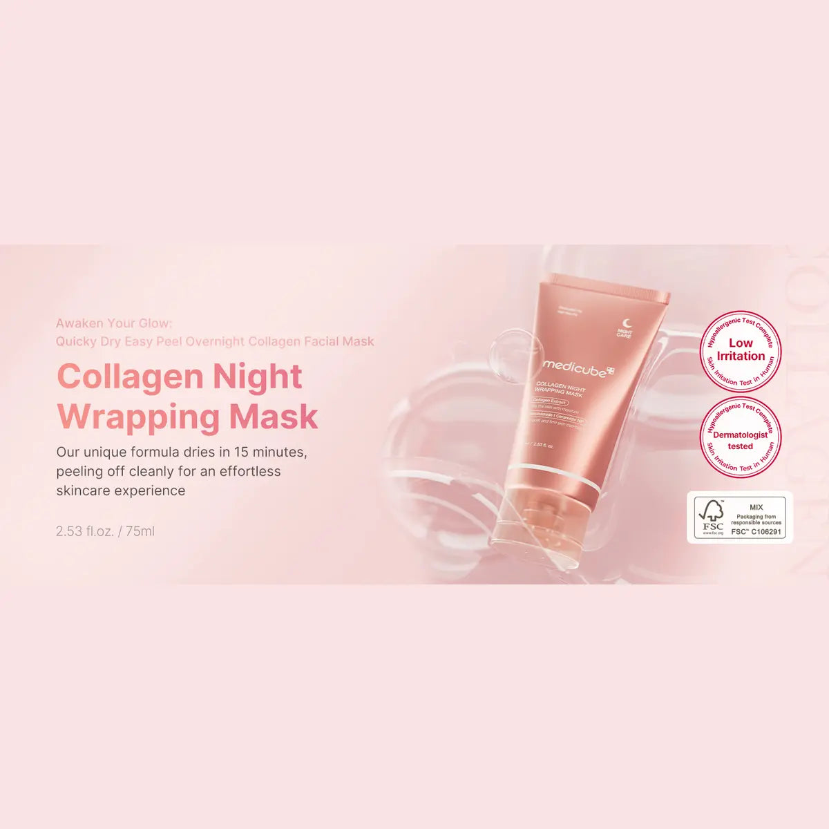 Medicube Collagen Night Wrapping Mask