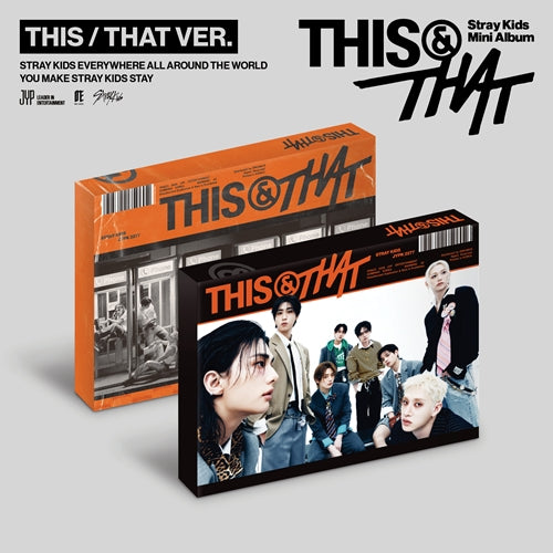 Stray Kids – Mini Album [THIS & THAT]   THIS VER. AND THAT VER