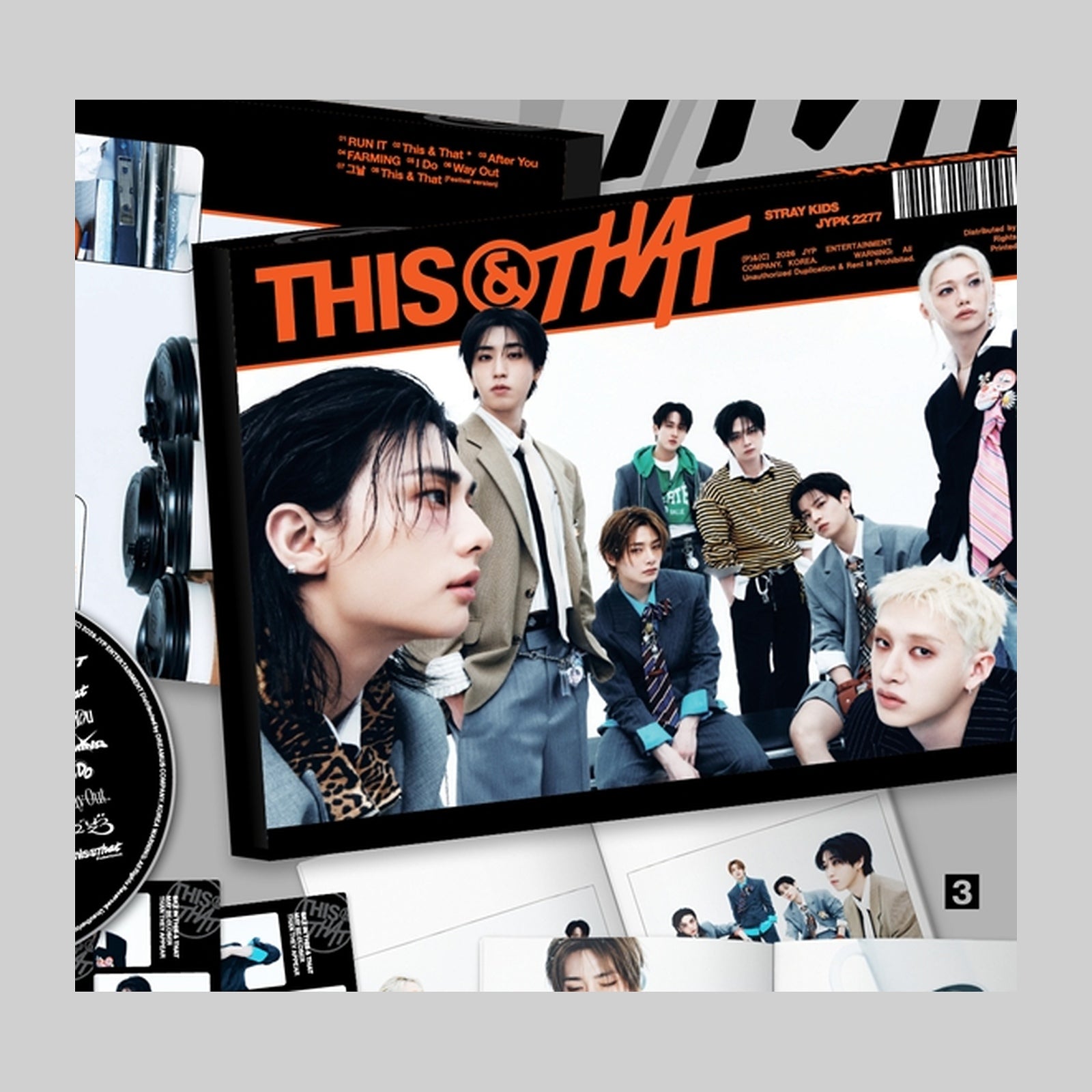 Stray Kids – Mini Album [THIS & THAT]   THIS VER. AND THAT VER