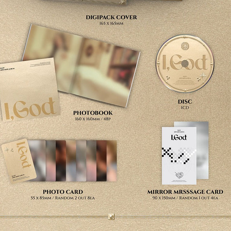 XLOV – 2ND MINI ALBUM [I,God] (G VER.)