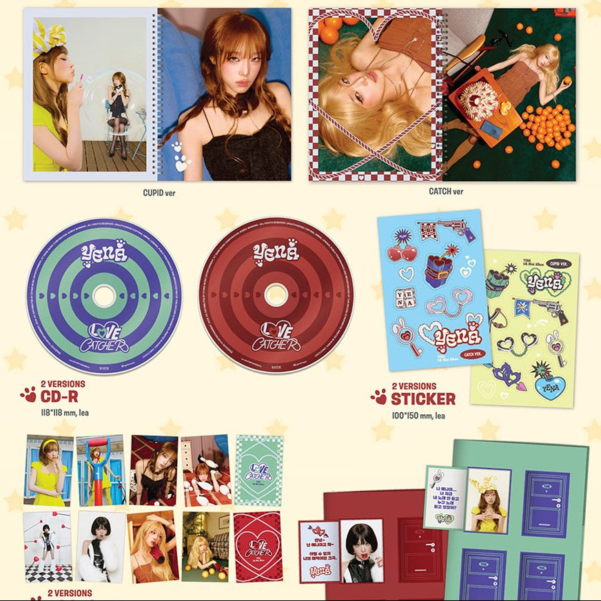 YENA 5th Mini Album 'LOVE CATCHER' - Photobook Ver.